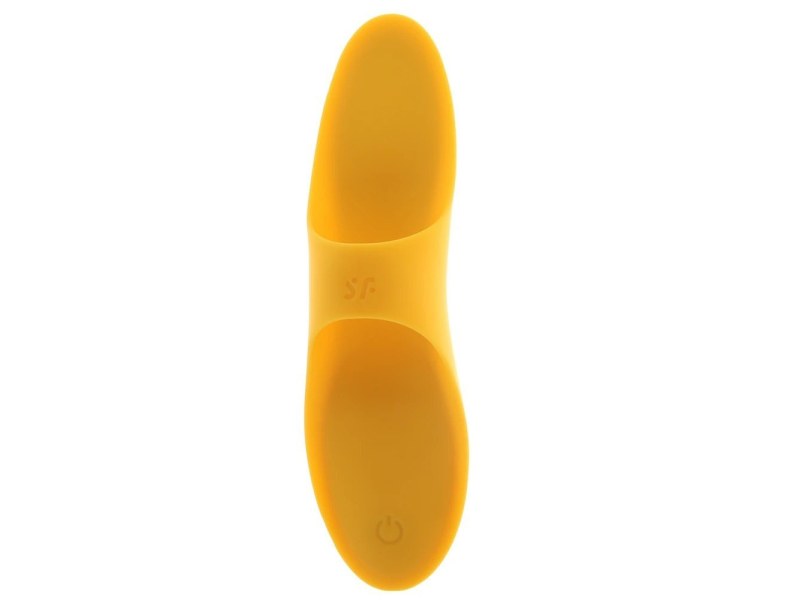 Wibrator masażer na palec Satisfyer Teaser Finger żółty - 12